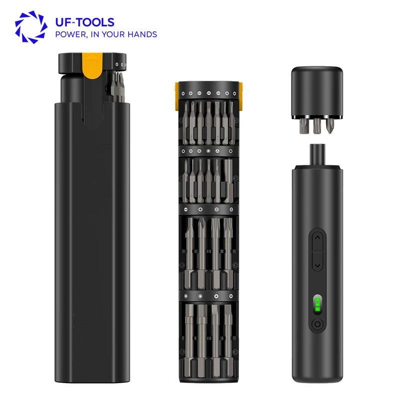 Cordless Power Screwdriver Kit 35 in 1 3.6V 5N.m 1500mAh USB Rechargeable Electric 2026for Home DIY Repair Disassembly Use New
