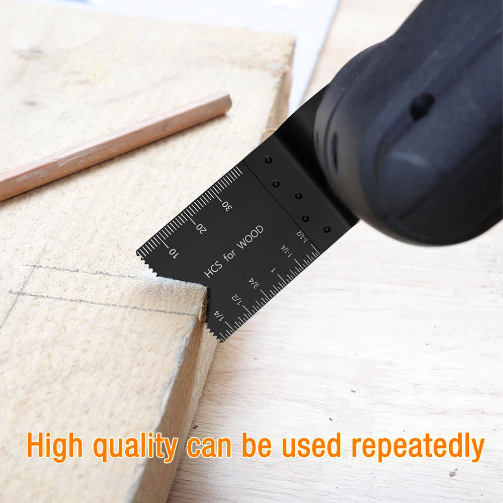 Oscillating Saw Blades Fast Fit Mixed Blades Oscillating Saw Blade Kit Multitool Blades for Metal, Wood, Plastic, MDF & More