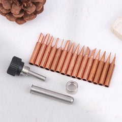 Soldering Iron Tip for Efficient Soldering, 900 Pure Copper, Non-Magnetic