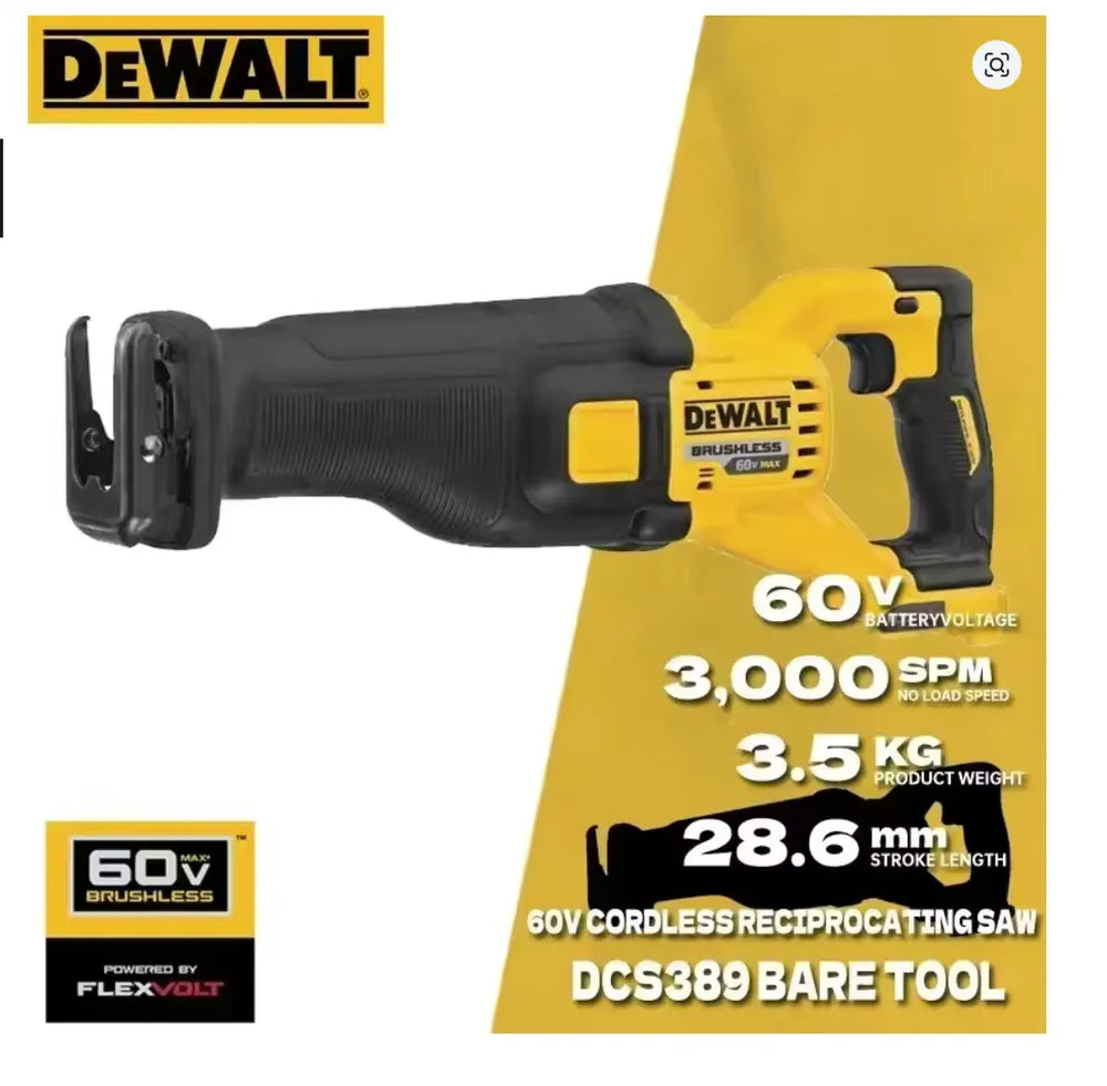 Reciprocating saw - a cordless saw suitable for heavy-duty cutting tasks
