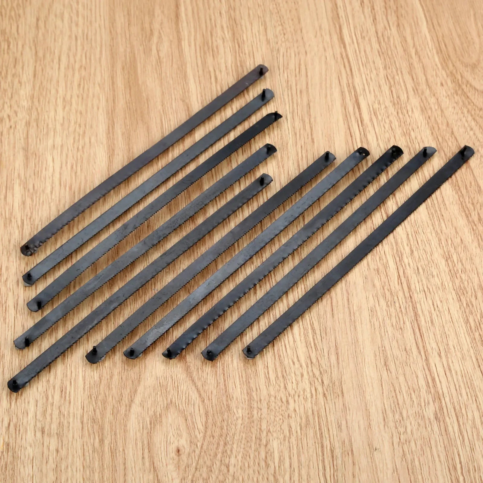 10pcs 150mm 6-inch 24T Mini Hacksaw Blade Carbon Steel Saw Blades Woodworking