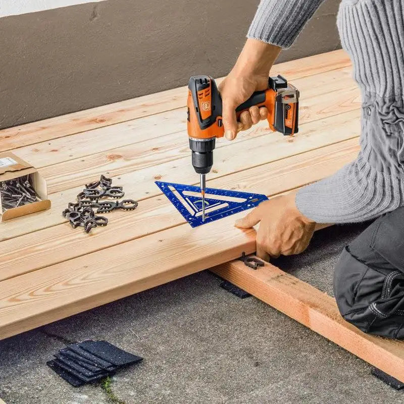Innovative Rafter Square Tool Multi-purpose Carpentry Squares Right Angle Ruler Rafter Square  Woodworking Measurement Tool