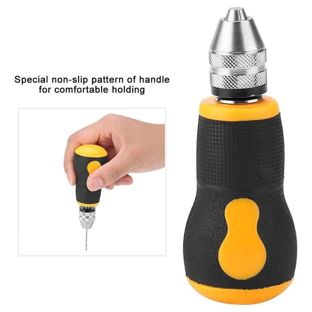 Hand Drill Set Woodworking Drilling Tools Mini Hand Drill Tool Portable Tool Set For Models Hobby DIY Jewelry Craft Hand tools