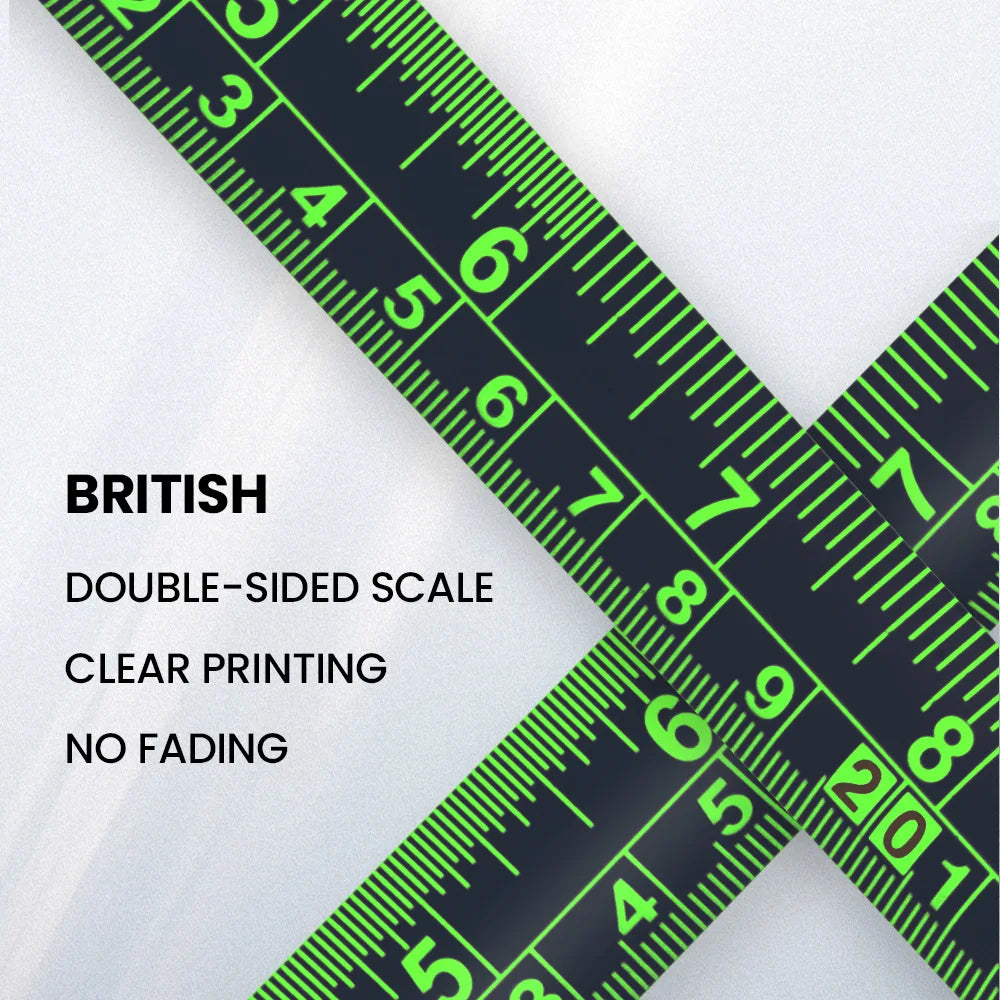 AIRAJ 3-5-7 Meter Fluorescent Tape Measure Precision Thickened  Scale Waterproof and Wear-Resistant Multipurpose Measuring Tool