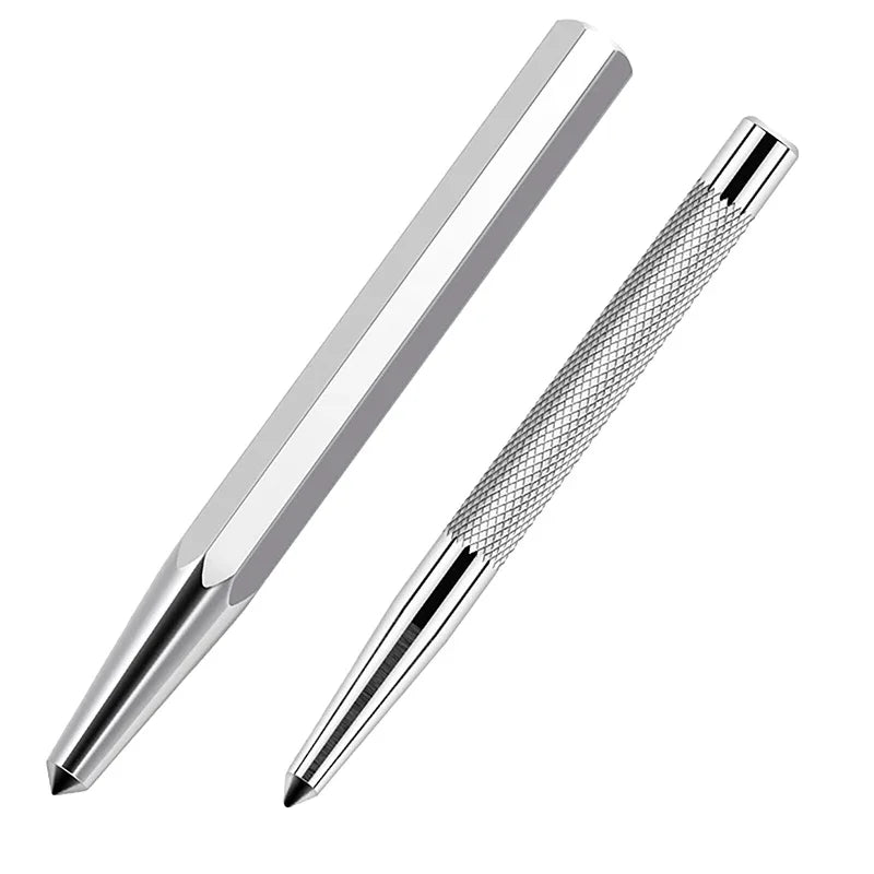 Centre Punch Metal Hardened CR-V Steel Spot Dot Center For Metal Positioning Drill Hole Bit Drill Locator Hole Punch Hand Tools