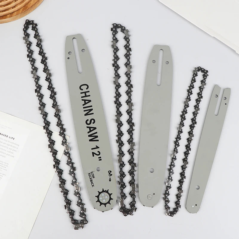 Chainsaw Chain 4-12Inch Chain Rechargeable Saw Mini Electric Chainsaw Cordless Saw Carpentry Gardening Tools Electric Wood Saw
