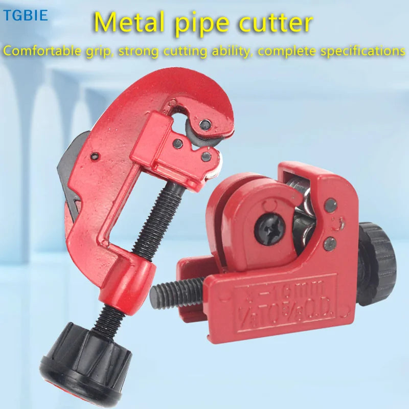 [TL]Metal Tube Cutter Tool Heavy-Duty Pipe Cutter 1/8" To 1-1/8" Inch Tubing Cutter For Cutting Aluminum Copper Stainless Steel