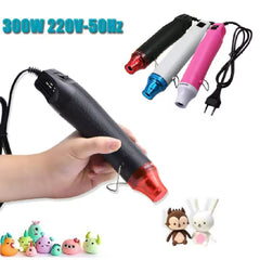 Hot Air Gun 300W 220V Ligthweight Handhold Electric Heat Air Shrink DIY Embossing Drying Paint Plastic Welding Tools