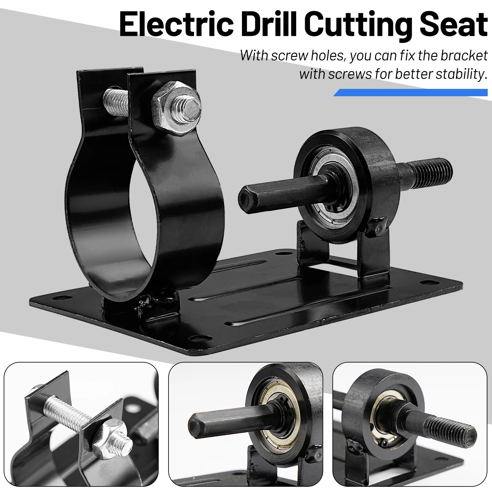 Electric Drill Grinder Conversion Head - Rotary Tool Sander Base Metal Grinder with Polishing Pads And Grinding Discs
