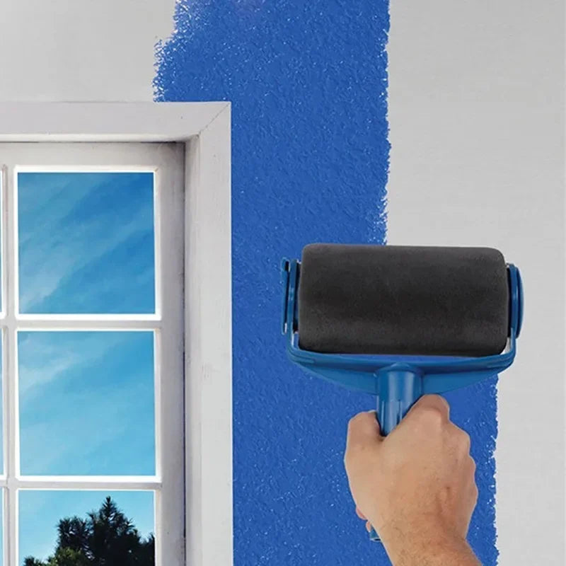 Multifunctional Wall Painting Roller DIY Decorative Interior Wall Paint Brush Tools Household Corner Brushes Rollers Handle set