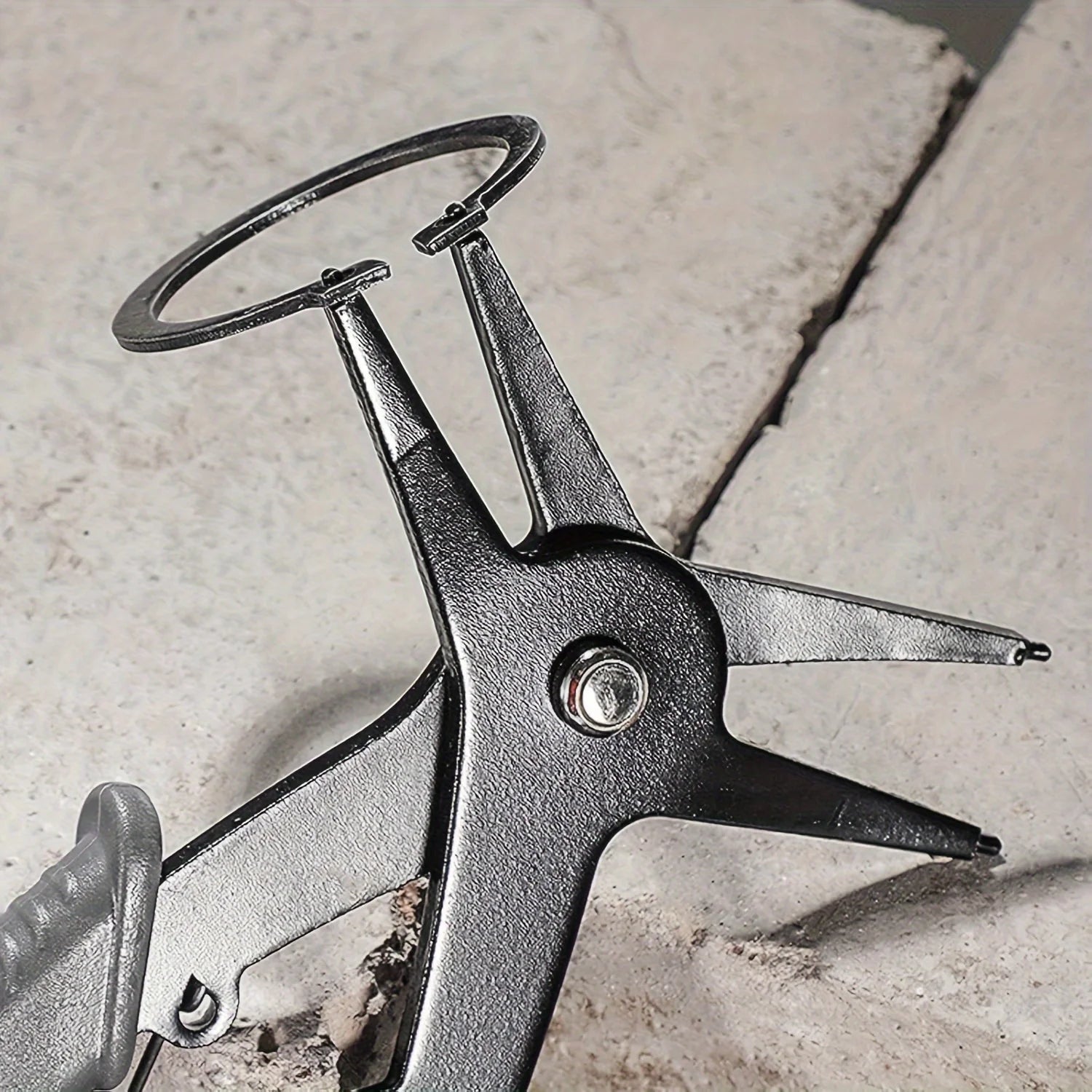 Snap Ring Pliers Dual Purpose Circlip Pliers Removing Reassembling Tool for Internal and External Snap Ring Black