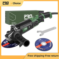 230V Angle Grinder 1000W Variable Speed Grinder for Multi-Material Household Processing Power Tools with Case