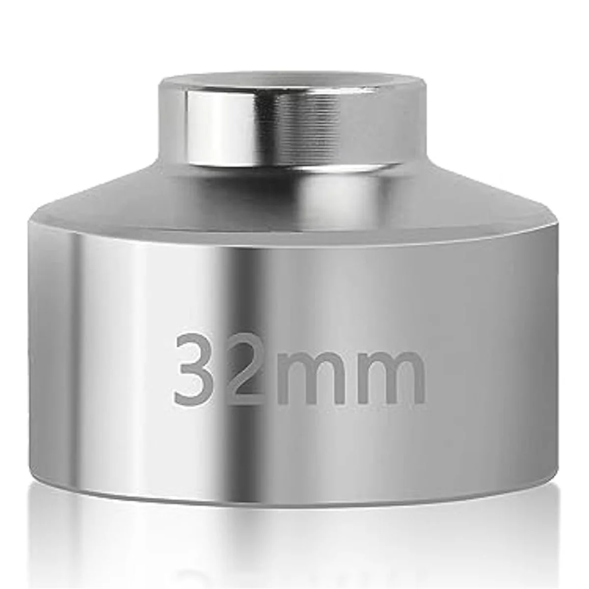 Trendy! 32mm Socket-Oil Filter Wrench Tool,Steel Quickly Oil Filter Removal Tool,3/8Inch Drive Oil Filter Socket Tool