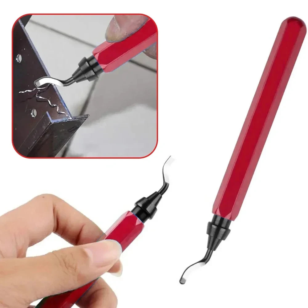 Rotary Deburr Tube Reamer and DIY Edge Cutter Combo: Burr Cutter, Scraper, Deburring Tool, Router Bit, Trimming Knife, Tool Part