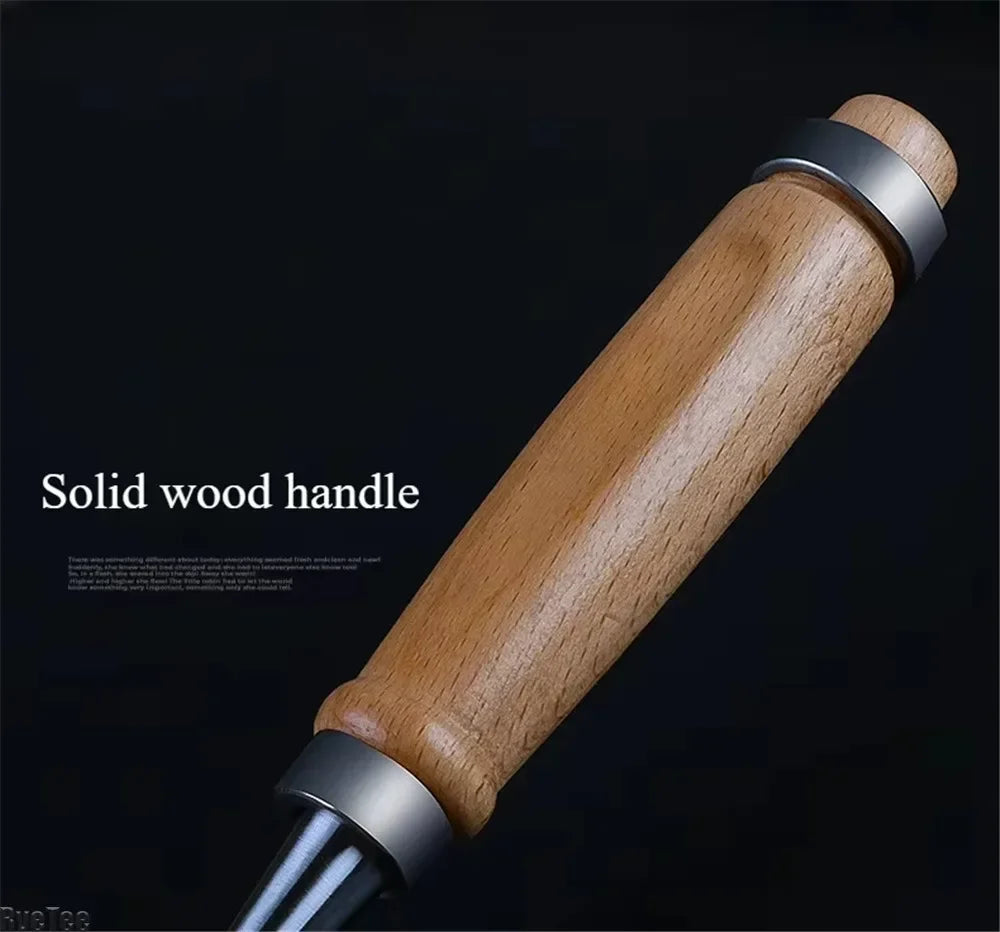 18-38mm Wood Handled Flat Chisel Woodworking Chisel DIY Woodworking Plane Carving Knife Woodwork Tools