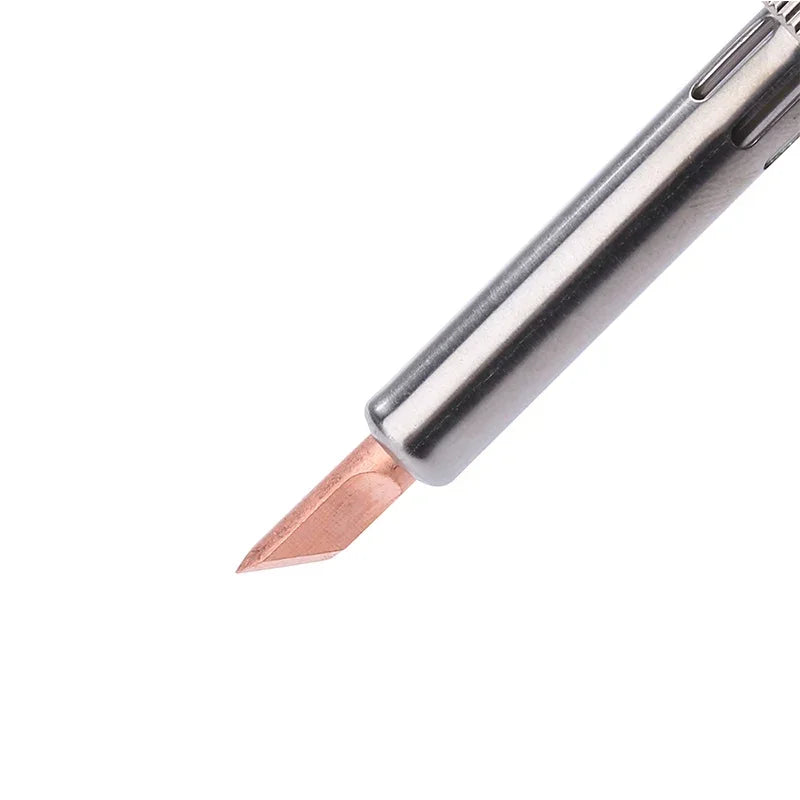 5pcs Soldering Iron 900M Soldering Iron Head Set Inside Hot Bare Copper Electric Soldering Iron Tip