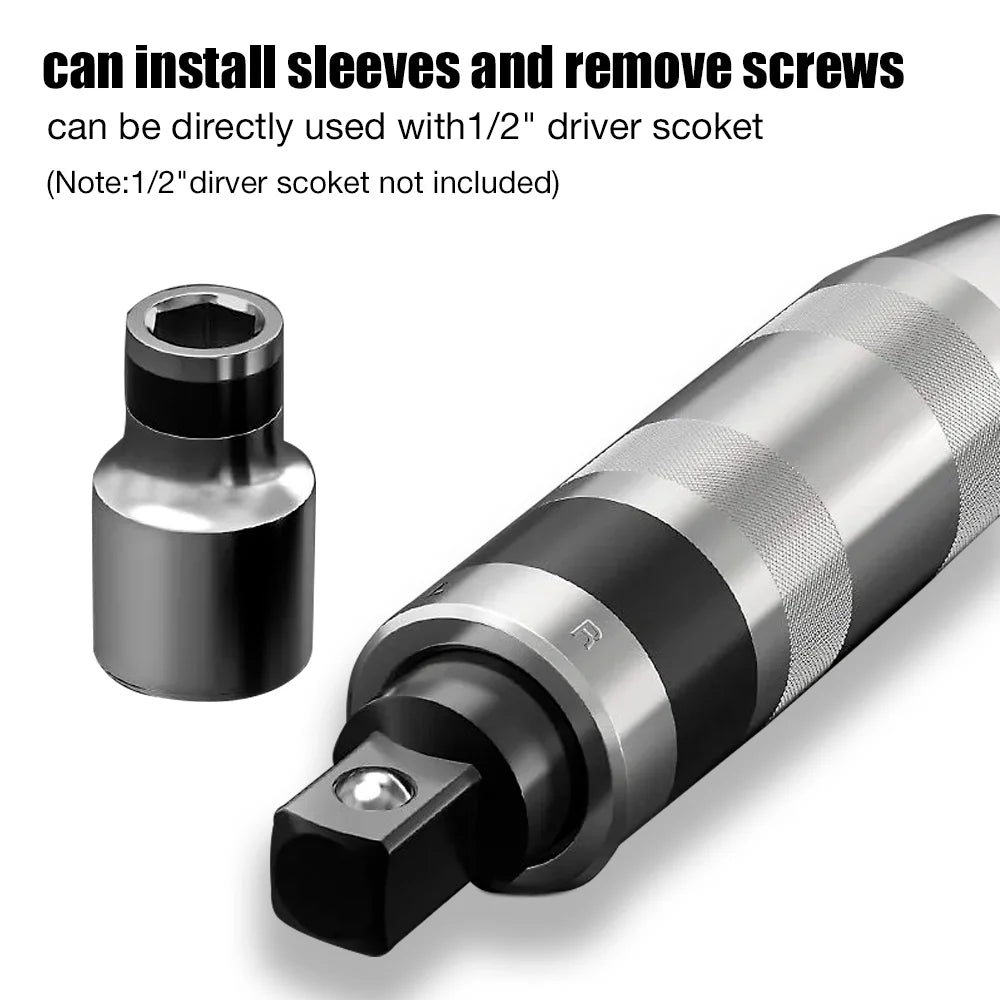 7/12/13 Pcs Manual Impact Screwdriver, Cordless Home Screwdriver Set, Screw Extractor, Professional Repair Tool,Used by Knocking