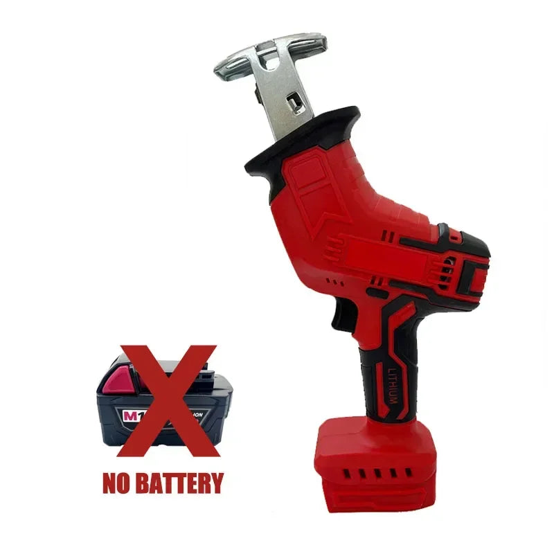 Electric Reciprocating Saw Cordless Multifunction Saber Saw Metal Pipe Wood Cutting Milwaukee 18V