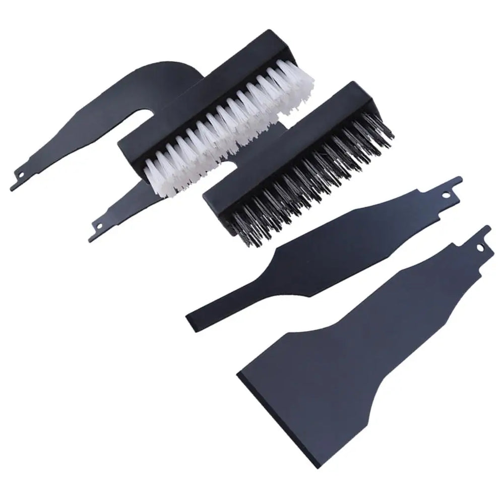 Reciprocating Saw Attachment Remodeling Kit,Electric Cleaning Shovel Wire Brush,Removal Ground Mud,Reciprocating Brush
