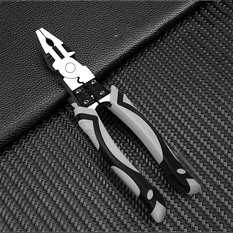 Universal Multifunctional Wire Pliers Household Wire Cutters Point Nosed Pliers Vise Professional Stripping Crimping Repair Tool