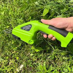 Electric Bush Trimmer Cordless Grass Shear Hedge Trimmer Lightweight Handheld Grass Cutter Rechargeable Shrub Trimmers for Yard