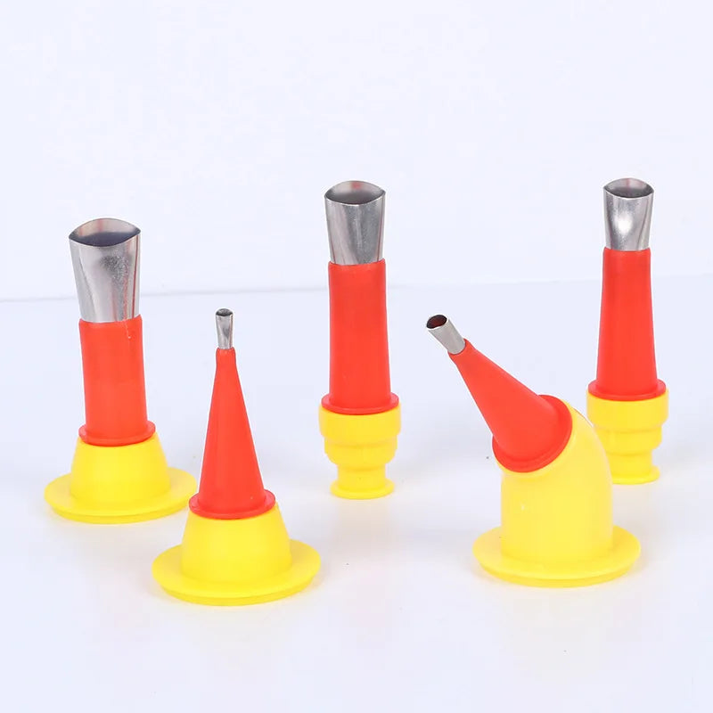 28pcs Stainless Steel Caulking Finisher Caulk Nozzle Applicator Glue Silicone Caulking Tools Sealant Kitchen Bathroom Sink Joint