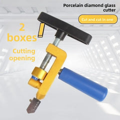 2-In-1 Glass Ceramic Tile Cutter With Knife Wheel Diamond Roller Cutter Cutting Machine Opener Breaker Accessories Set