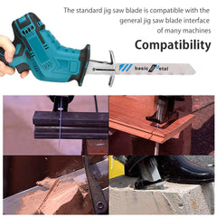 48Pcs Jigsaw Blades Set T-Shank High Carbon Steel Jig Saw Blades for Wood Plastic Metal Cutting Blade for DEWALT/Bosch/Metabo