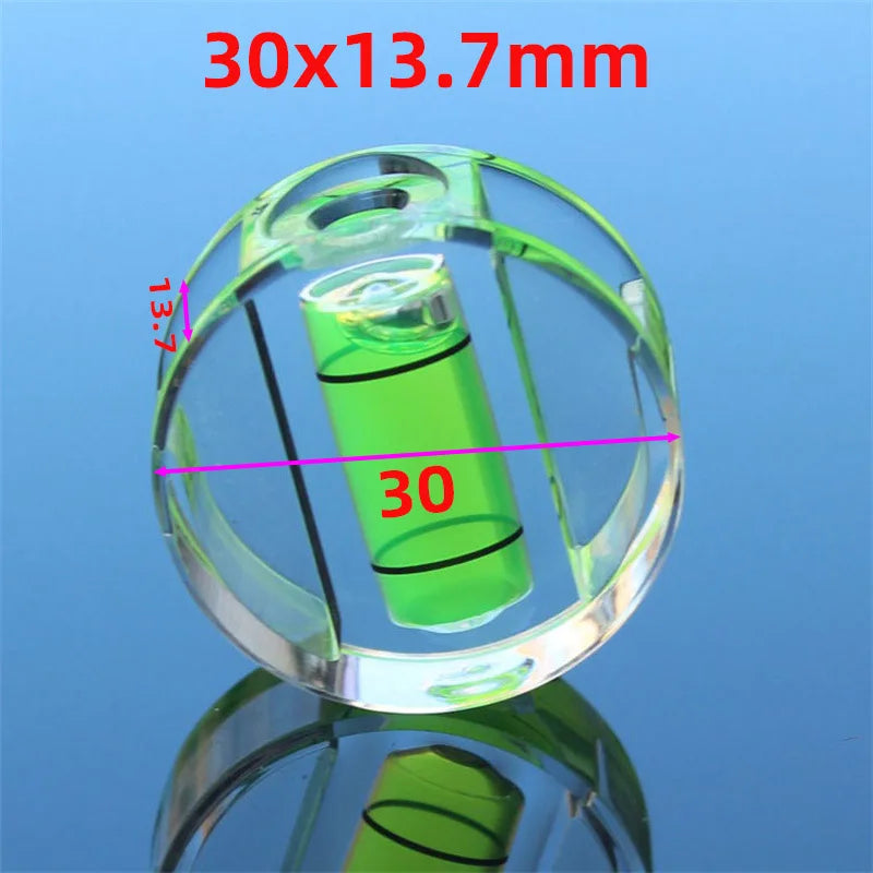 Spirit Level Bubble Water Bead Circular or Square For Horizontal Level Ruler Bar Rule Maintenance Accessory 1PCS