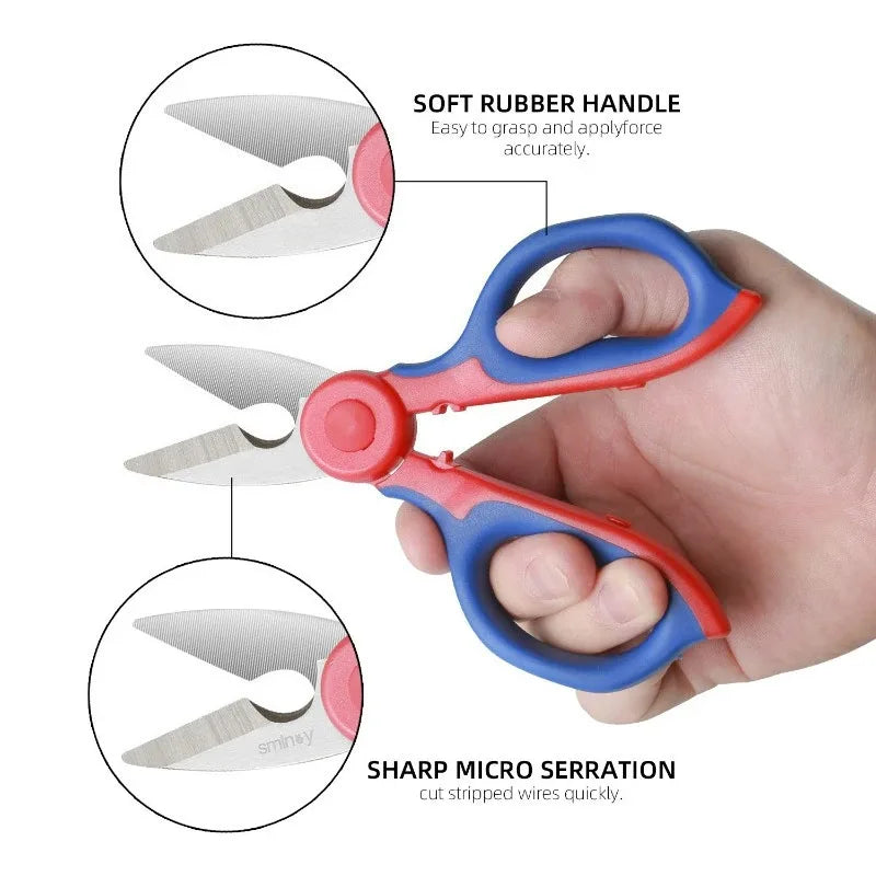 Bolt Cutter Heavy Duty Wire Cable Cutter Chromium Vanadium Steel with Safety Sheath for Electrical Automotive Repair Electrician