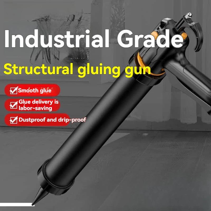 Caulk Gun Universal Silicone Glue Applicator With Non-Drip Tip For Home Kitchen Bathroom Basic Sealant  Maintenance Too