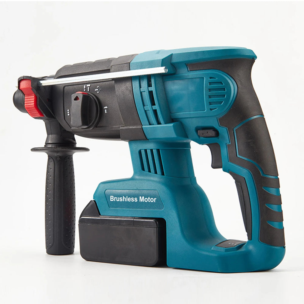 Hammer Drill  Tool Set Machine 21v Battery Brushless Demolition Impact Electric Hammer Drill Power Rotary Hammers