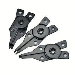 Multifunctional 4 In 1 Circlip Pliers Set Snap Ring Pliers Multi Crimp Removable Plier Head Retaining Circlip Pliers Hand Tools