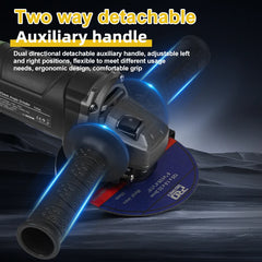 230V Angle Grinder 1000W Variable Speed Grinder for Multi-Material Household Processing Power Tools with Case