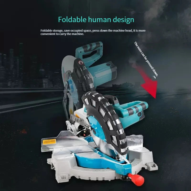 Miter Saw Sliding Carpentry Tools 14 Inch Compound Power Wood Cutter Machine for Woodworking 2400W