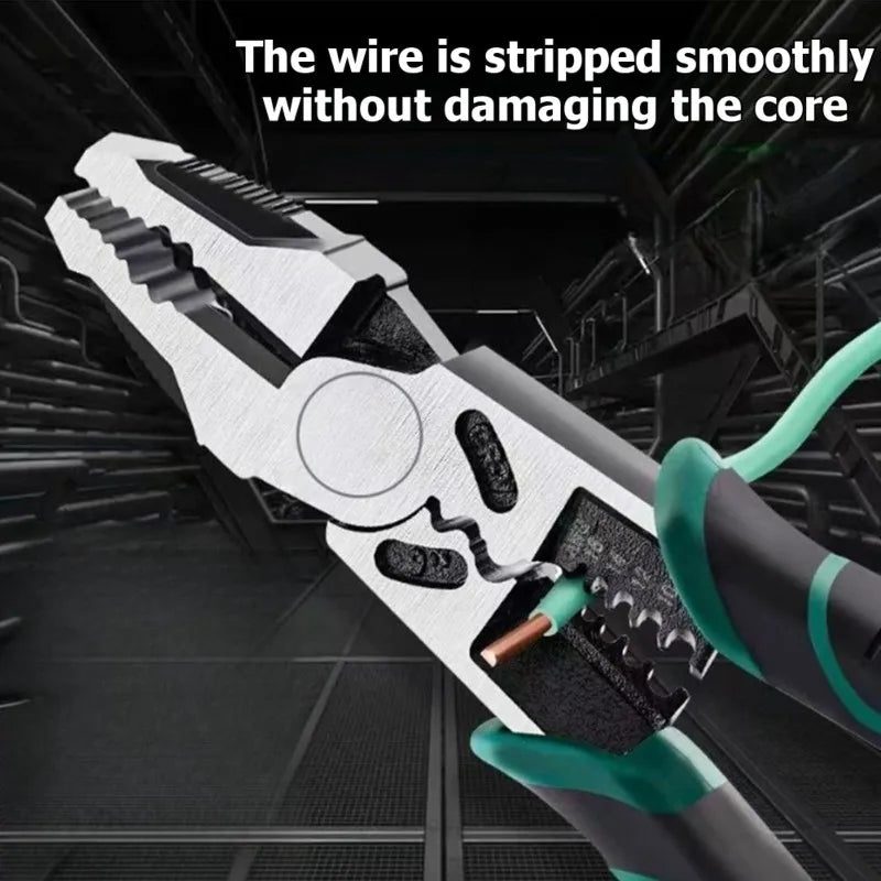 B84B-Wire Stripper Tool Multi-Functional For Professionals For DIY Enthusiasts Efficient Wire Stripping Ideal For Electrical Wor