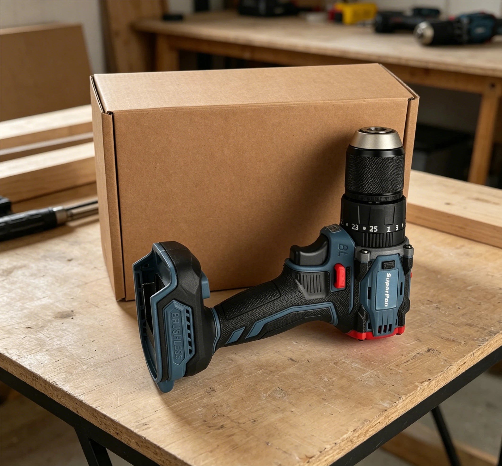 20V Cordless Drill Driver, 90Nm, 2000RPM, Ideal for Wood, Metal, Masonry Drilling & Screwing, Bare Unit，For Dewalt