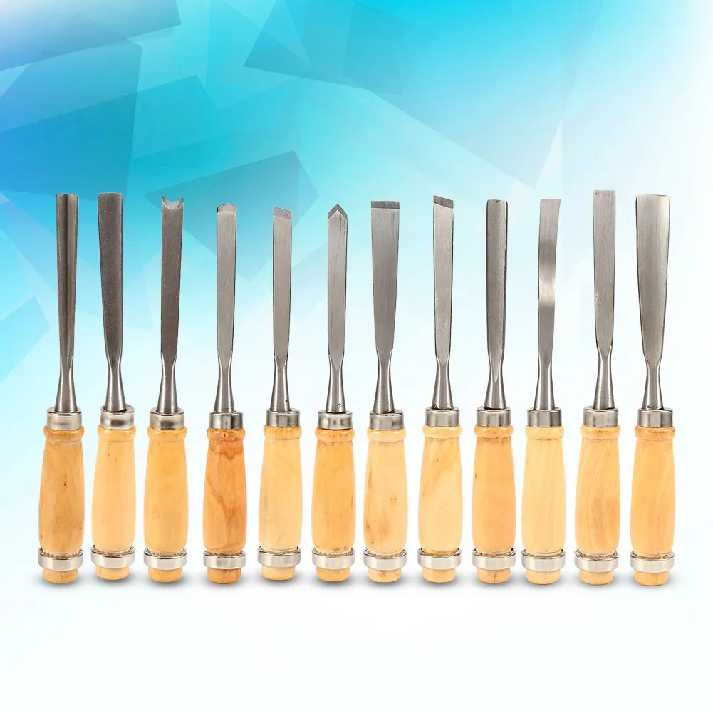 Wood Carving Tools Wood Hand Chisels Hand Chisels Wood Carving Hand Chisel Set Woodworking Professional Lathe Gouges Tools