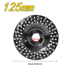 92mm/125mm Grinder Wheel Disc Wood Shaping Wheel Grinding Discs for Angle Grinders Woodworking Sanding Rotary Abrasive Tool