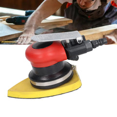 1/4" Air Powered Sander Polisher 10000RPM Triangle Long Vibration Pneumatic Sanding Machine 90PSI for Wood Metal Fiberglass
