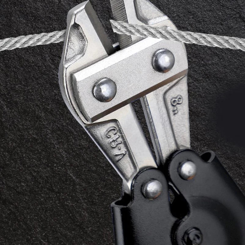 For Locks Screw Cutter Chain Link Fence Cutter Scissors Tools Bolt Cutter 8", Chain Lock Cutter Heavy Duty