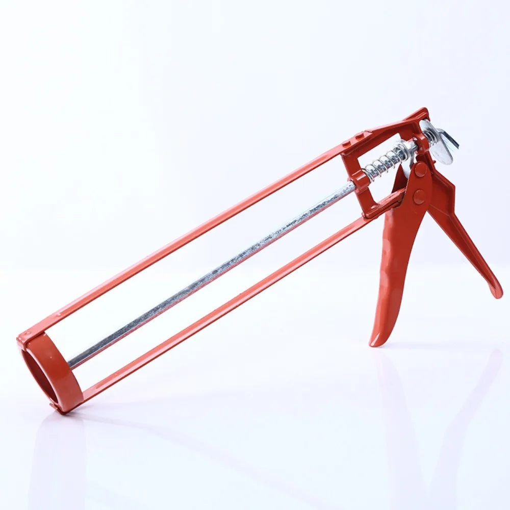 9" Silicone Sealant Mastic Gun  Extra Strong Skeleton Caulking Caulk Cartridge Skeleton Gun Caulking Applicator