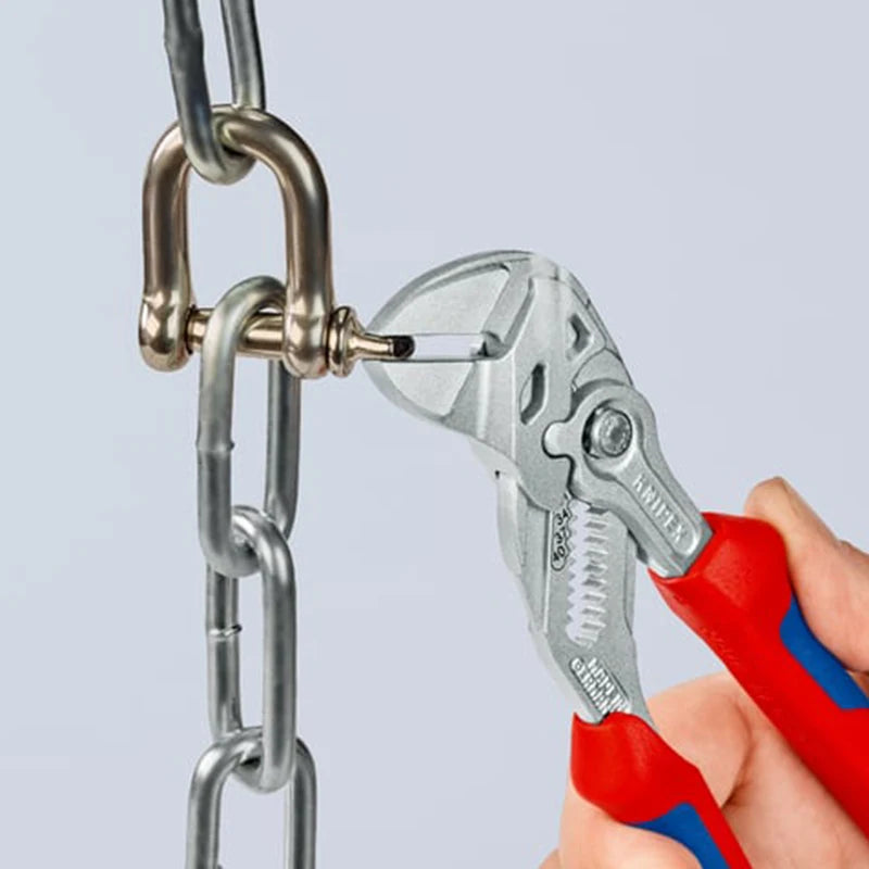 Knipex 8605180 Pliers Wrench Multi-Function Adjustable Tool for Plumbing, Mechanical & DIY Work
