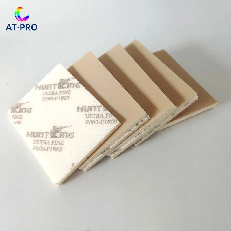 Sponge Sandpaper abrasive grinding 75*100mm Sanding Block Dry Polishing Car Bodywork Fine Coarse Grit Abrasive Tools400-3000grit