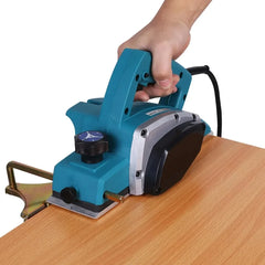 Woodworking Planer Household Desktop Sub-electric Planer, Carpenter Small Planer Tool for Home Furniture