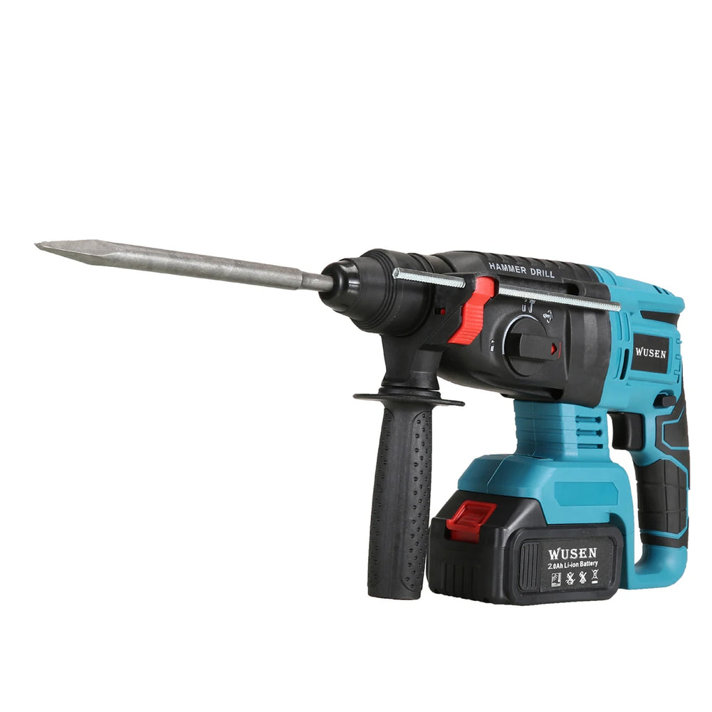 Hammer Drill  Tool Set Machine 21v Battery Brushless Demolition Impact Electric Hammer Drill Power Rotary Hammers