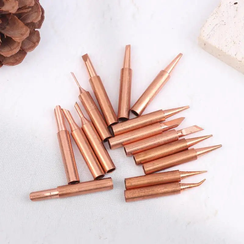Soldering Iron Tip for Efficient Soldering, 900 Pure Copper, Non-Magnetic