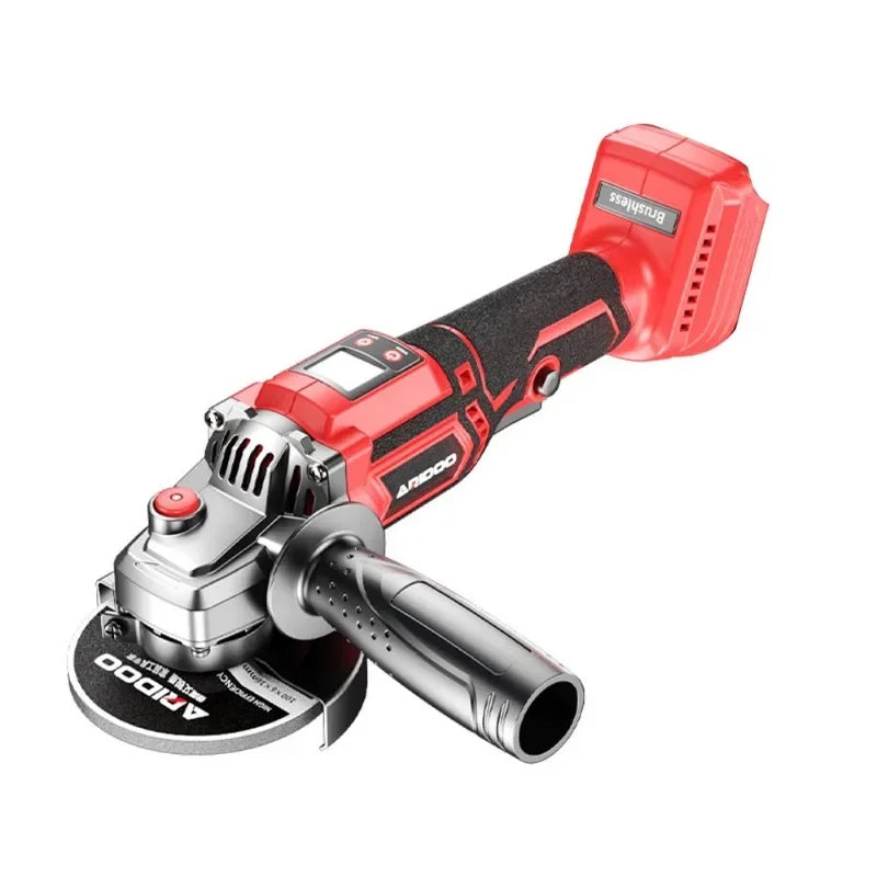New Brushless Angle Grinder High-power Handheld Grinder Cutting Machine Small Polishing Machine Household Portable Electric Tool