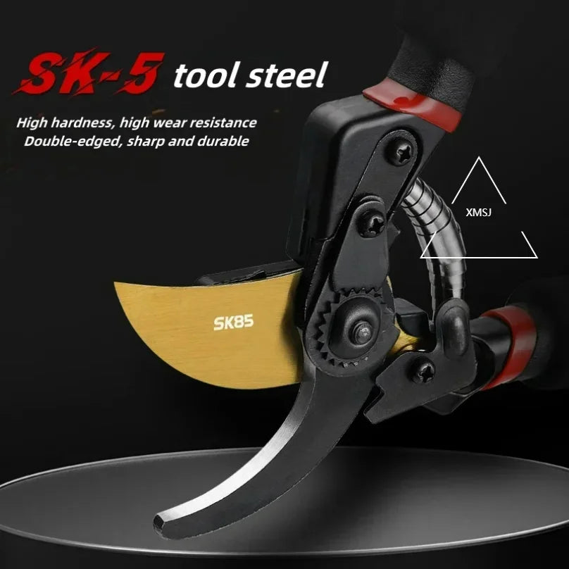 Garden Pruning Shears Plant Trim Horticulture Hand Pruner Shrub Garden Scissor Orchard Branch Shear Professional Pruning Tool