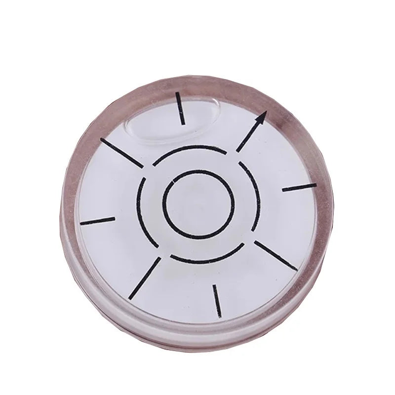 1pc 32x7mm Universal Level Spirit Level Bubble Bullseye Level Bubble Spirit Level Round Circular Measuring Meter Measuring Tool